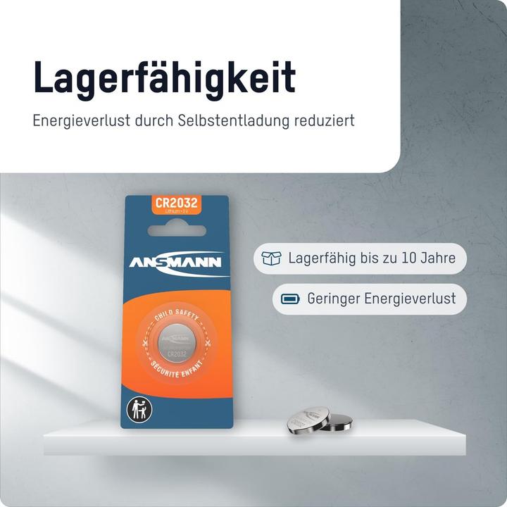 Actual product image Ansmann Cr2032 (1 pcs., CR2032, 245 mAh)