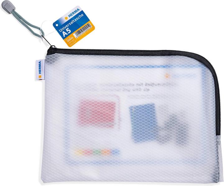 Actual product image HERMA A5 zip pocket