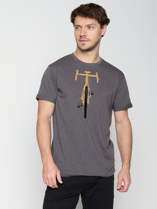 Actual product image Greenbomb T-Shirt Bike Front Stamp (M)