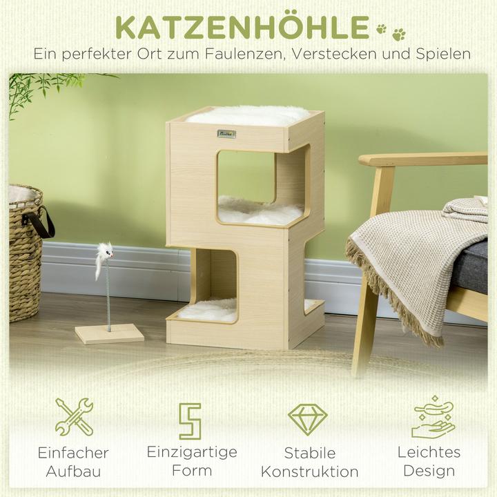 Produktbild PawHut Katzenhaus (Katze)