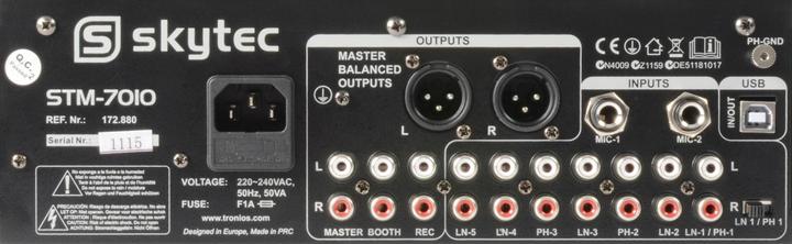 Immagine prodotto Skytec Console di missaggio STM-7010 (Controller DJ)