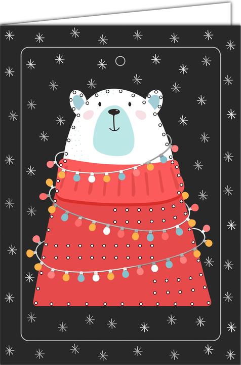 Actual product image Ursus Embroidery card set "Christmas (22 pcs.)
