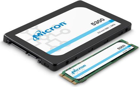 Produktbild Micron 5300 PRO 2.5" 960 GB Serial ATA III 3D TLC (960 GB, 2.5")