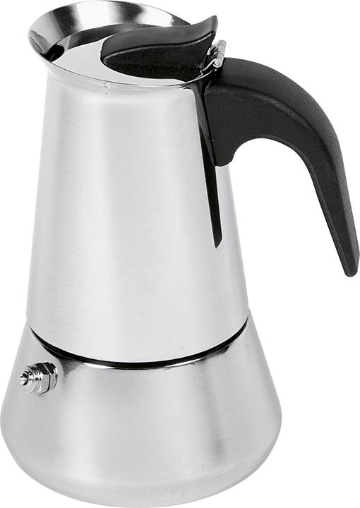 Actual product image Weis Espresso maker 4 cups stainless steel (4 Cups)