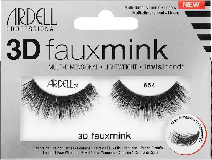 Produktbild Ardell 3D Faux Mink 854 (Künstliche Wimpern)