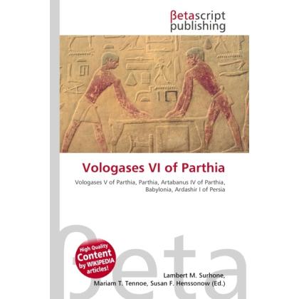 Vologases VI of Parthia, Fachbücher
