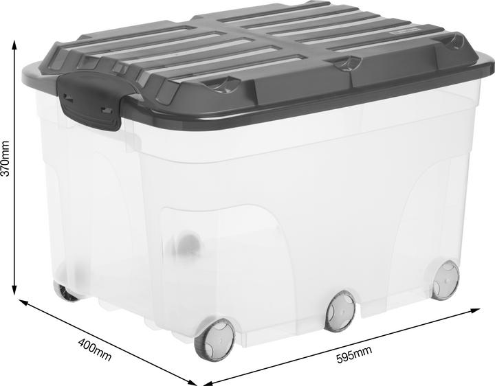 Actual product image Rotho Scooter set of 2 (59.5 x 40 x 37 cm, 57 l)
