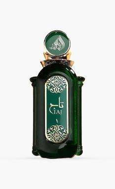 Actual product image Ameer Al Oud Fragrance World Taj 1 Green Eau De Parfum 90ml (Eau de parfum, 90 ml)