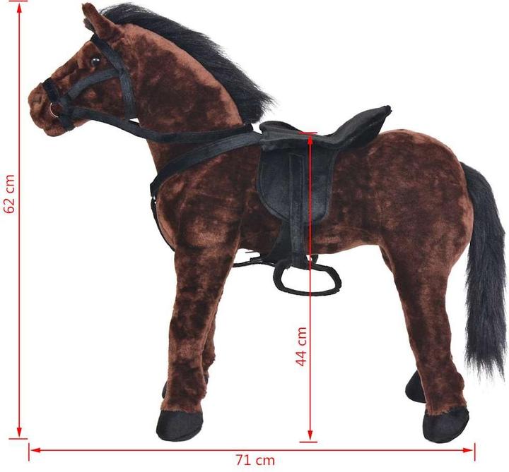 Image du produit vidaXL Pferd Spielzeug (62 cm)