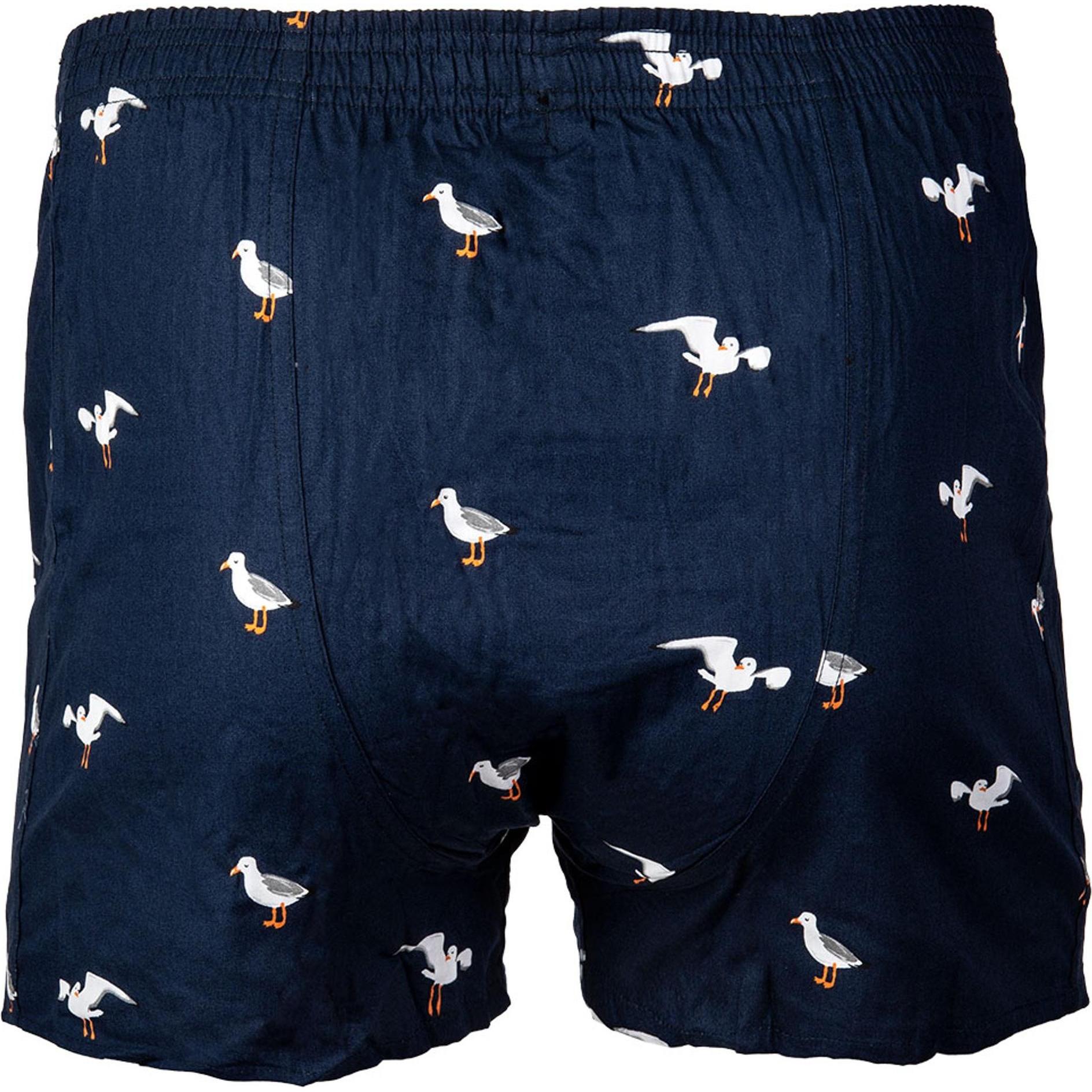 Thumbnail - Happy shorts, Damen, Unterhosen, Web-Boxershorts Casual Bequem sitzend, Blau, (L, Einzelpack)