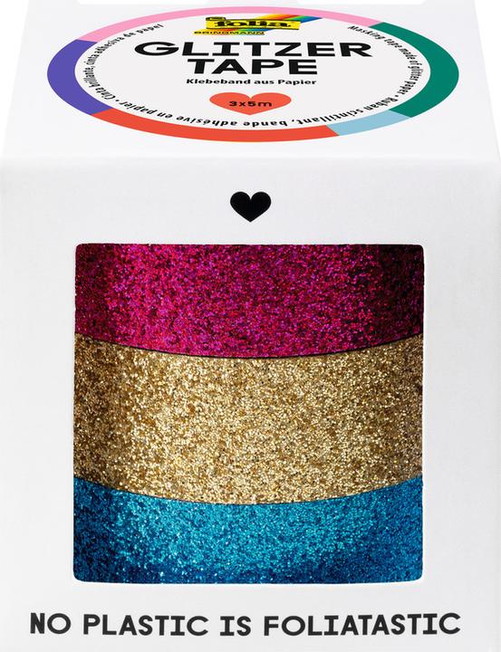 Produktbild Folia Glitzer-Bänder