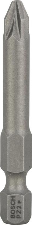Actual product image Bosch Professional Zubehör Screwdriver bit extra hard PZ 2, 49 mm, pack of 3 (Cross Pozidriv PZ M2)