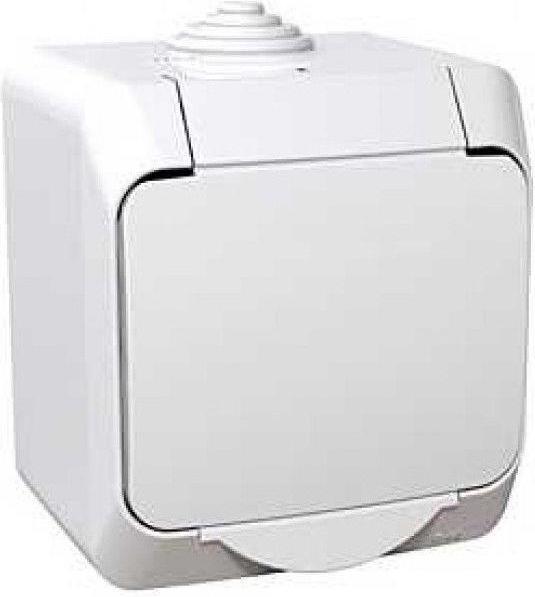 Produktbild Schneider Socket Single Ip44 White Cedar+