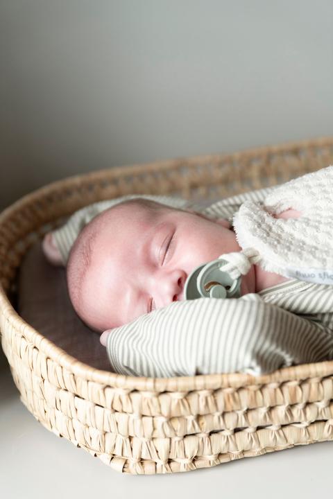 Image du produit Baby's only Pull bébé rayé vert urbain - 62 (62)