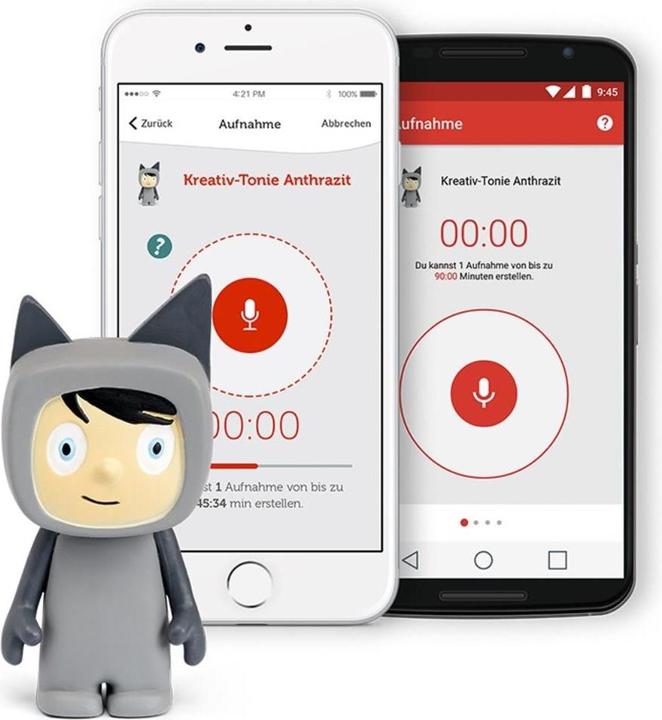 Produktbild Tonies Kreativ-Tonie Anthrazit (Deutsch)