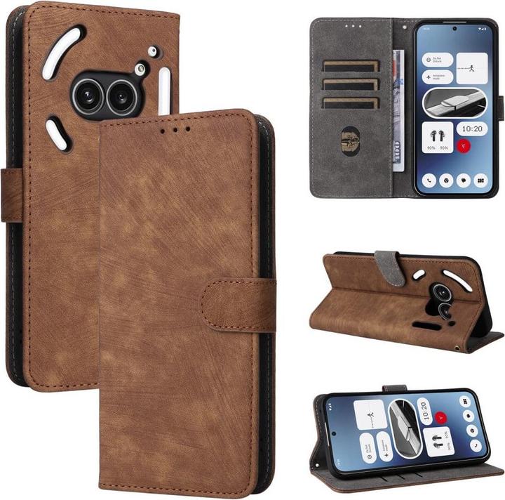 Image du produit Cover-Discount Nothing Phone (2a) - Etui en cuir avec bloqueur RFID (Nothing Phone (2a))
