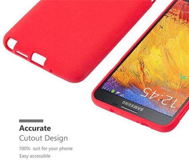 Actual product image Cadorabo TPU Frosted Cover (Samsung Galaxy Note 3 Neo)