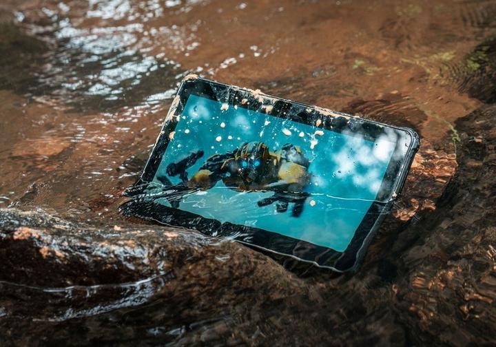 Actual product image Oukitel RT7 Titan 5G Tablet, 512GB/12GB, black (5G, 10.10", 512 GB, Black)