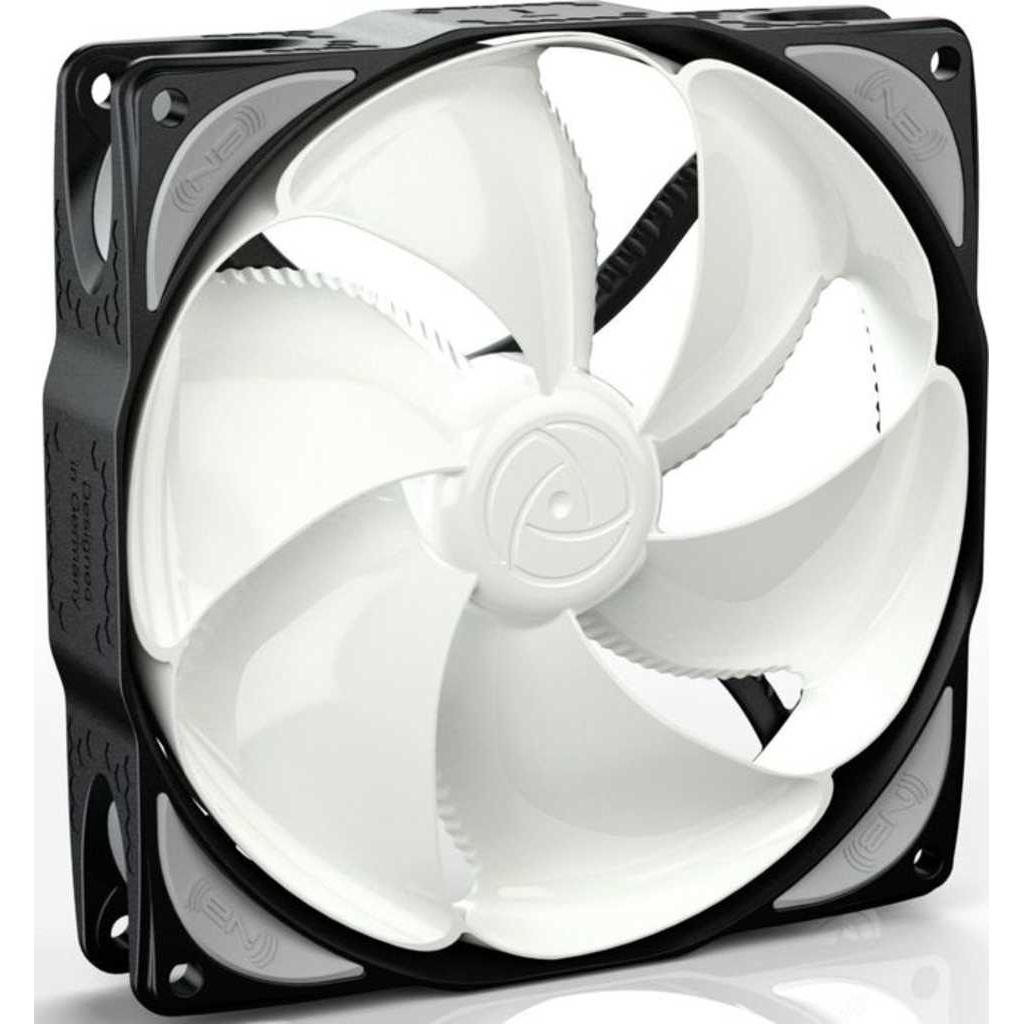 Noiseblocker NB-eLoop B12-1 (120 mm, 1 x), PC Lüfter, Schwarz, Weiss