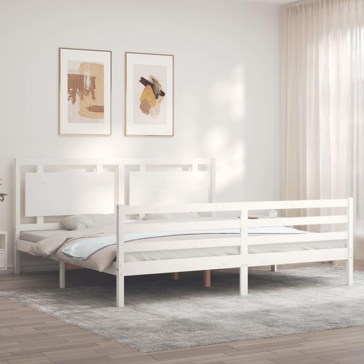Produktbild vidaXL Bettrahmen (200 x 200 cm)