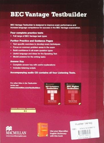 Produktbild BEC Vantage Testbuilder. Mit Audio-CD (Deutsch, Softcover, Jake Allsop, Tricia Aspinall)