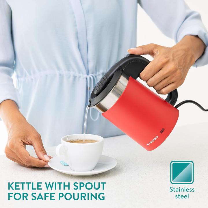 Actual product image Navaris Reisewasserkocher mit Trinkbechern (0.50 l)