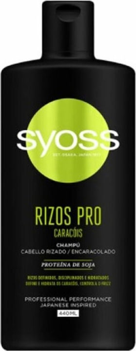 Produktbild Syoss RIZOS PRO champú cabello ondas o rizos 440 ml (440 ml, Flüssiges Shampoo)