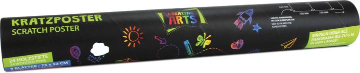 Actual product image Beleduc Scratch poster, 8 pieces