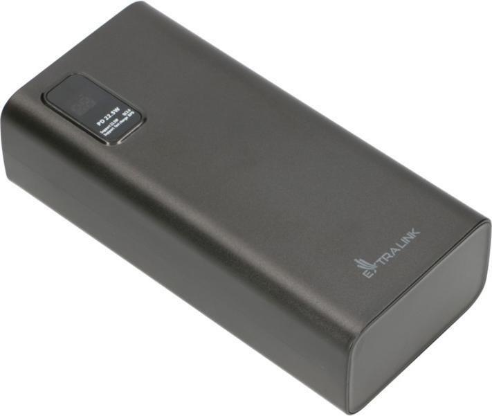 Actual product image Extralink EX.19515 power bank Lithium Polymer (LiPo) Black (30000 mAh, 22.50 W, 111 Wh)