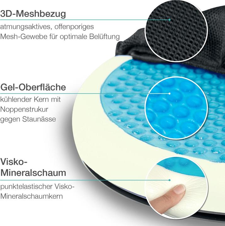 Actual product image Aktivshop Orthopädisches Drehkissen Gel