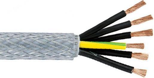 Actual product image RS PRO SY 8 core 1.0mm control cable 50m (50 m)