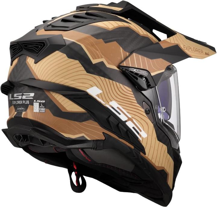 Produktbild LS2 MX701 EXPLORER CARBON TRICK MX-Helm (M)
