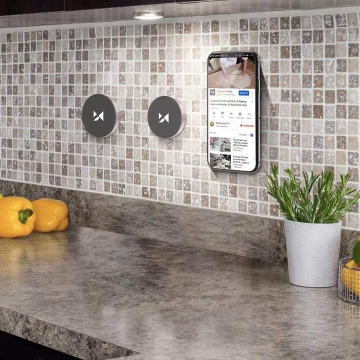 Actual product image Wozinsky Self-adhesive Magnetic Car Dashboard Mount Black (WMH-02)