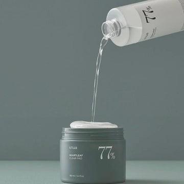 Immagine prodotto Anua - Tampone trasparente Heartleaf 77% (Panni pulizia, 160 ml)