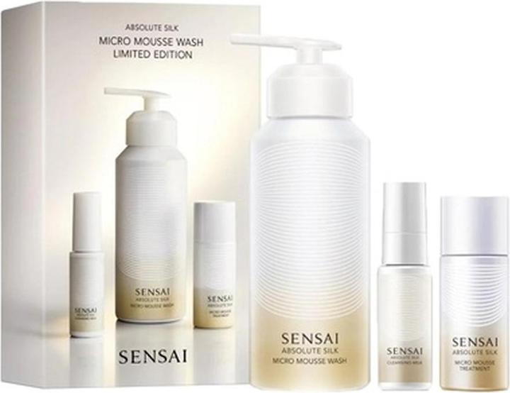 Actual product image Sensai Absolute Silk Micro Mousse Wash Limited Edition (Cleansing mousse, 180 ml)