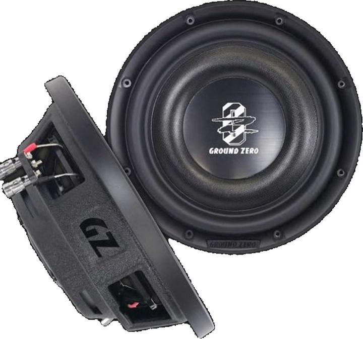 Ground Zero GZRW 300-D2 Flat - Subwoofer - 450 Watt RMS (30 cm)