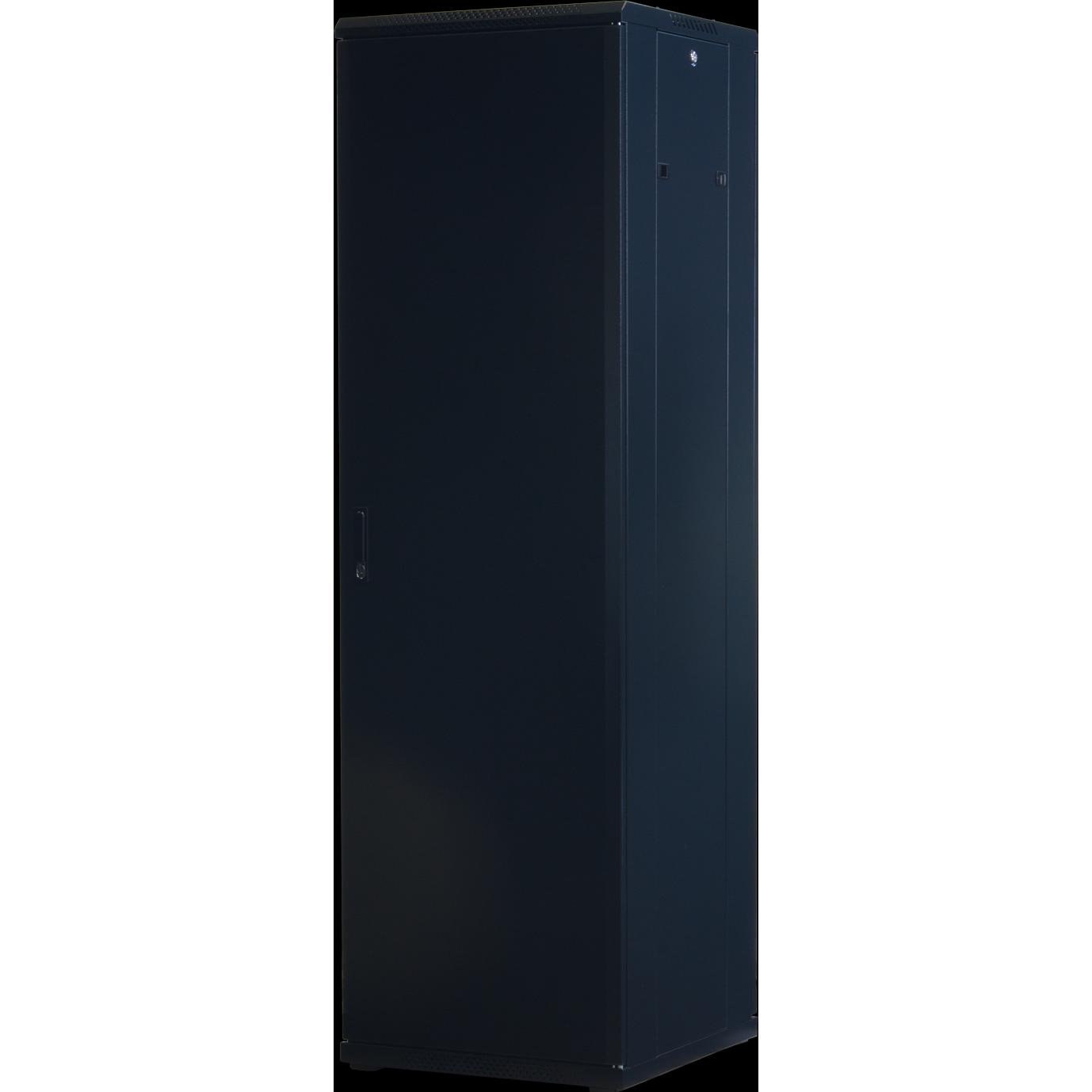 Rockstable 19" 42 HE 600x600x2000mm (19 Zoll Rack), Serverschrank, Schwarz