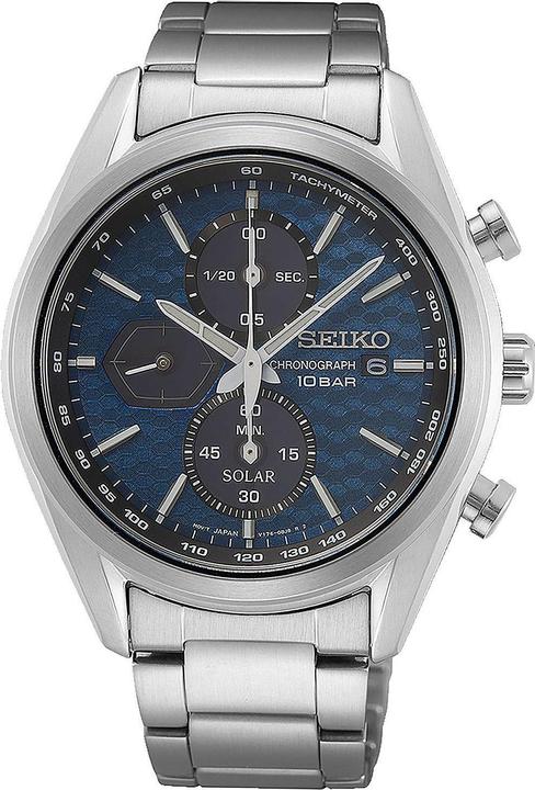 Actual product image Seiko Solar Chronograph (Analogue wristwatch, 41 mm)