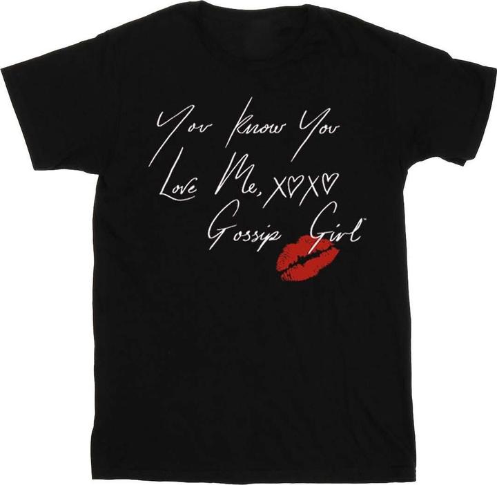 Produktbild Gossip Girl You Know You Love Me TShirt (3XL)