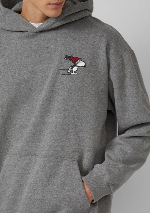 Produktbild s.Oliver Sweatshirt Kapuzen-Sweatshirt im Relaxed Fit mit Peanuts®-Artwork (XL)