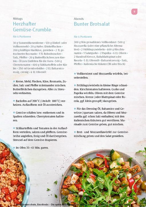 Produktbild Brustkrebs - Die optimale Ernährung für mich (Deutsch, Birgit Blumenschein, 2023)