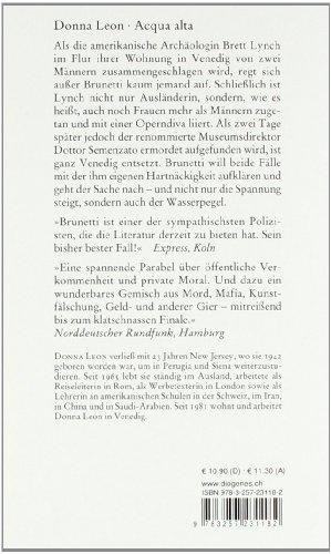 Image du produit Acqua alta (Allemand, Couverture cartonnée, Donna Leon)