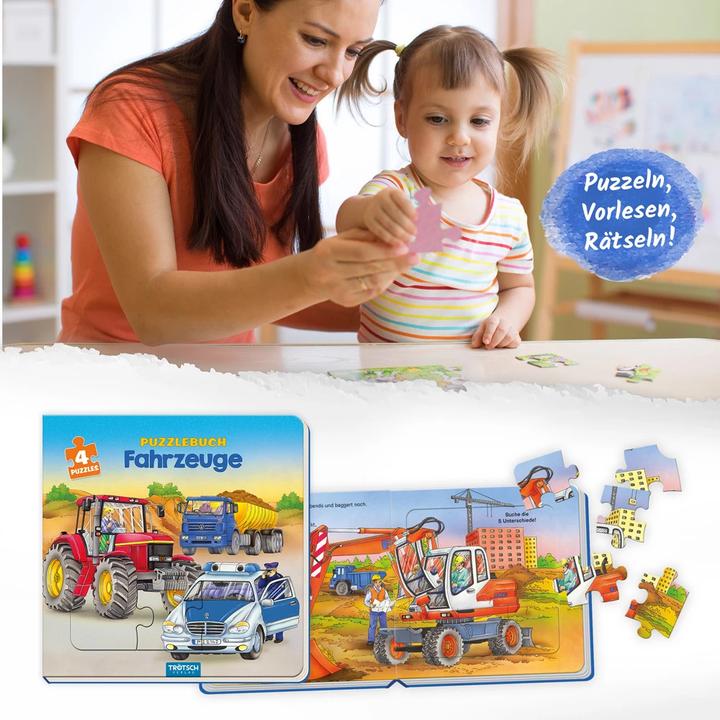 Produktbild Puzzlebuch Fahrzeuge