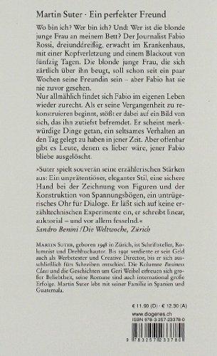 Image du produit Ein perfekter Freund (Allemand, Martin Suter, 2018)