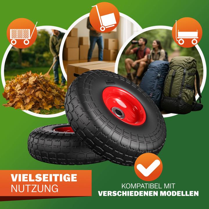 Immagine prodotto Gardebruk Ruote del carrello dei sacchi (200 kg)