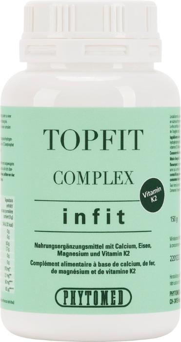 Immagine prodotto Phytomed Infit Topfit Complex + Vitamina K2 (1 Pezzo/i, Polvere, 500 g)