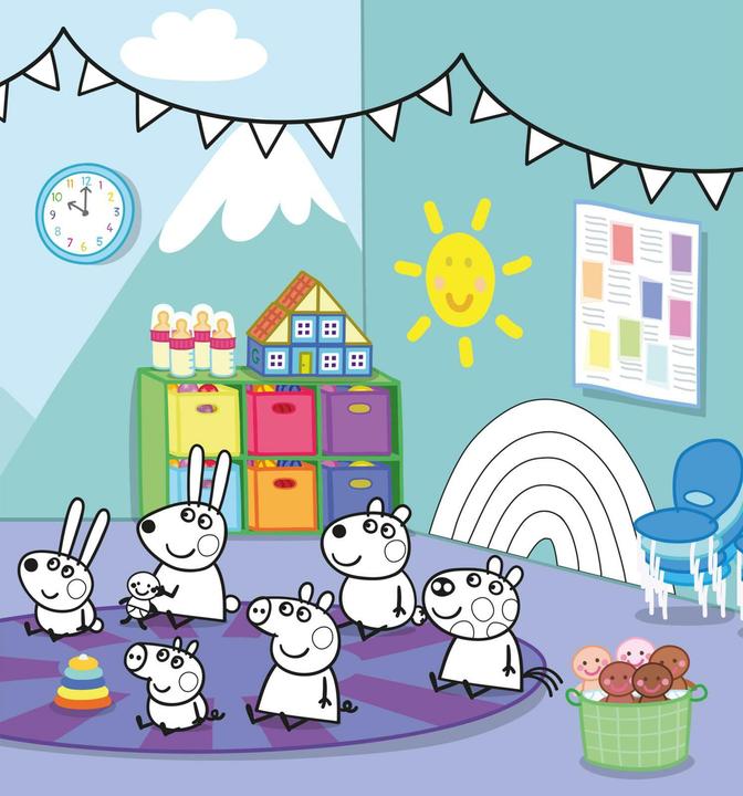 Actual product image Peppa Wutz Ausmalbilder: Peppa Pig: Mein Mal- und Geschichtenbuch