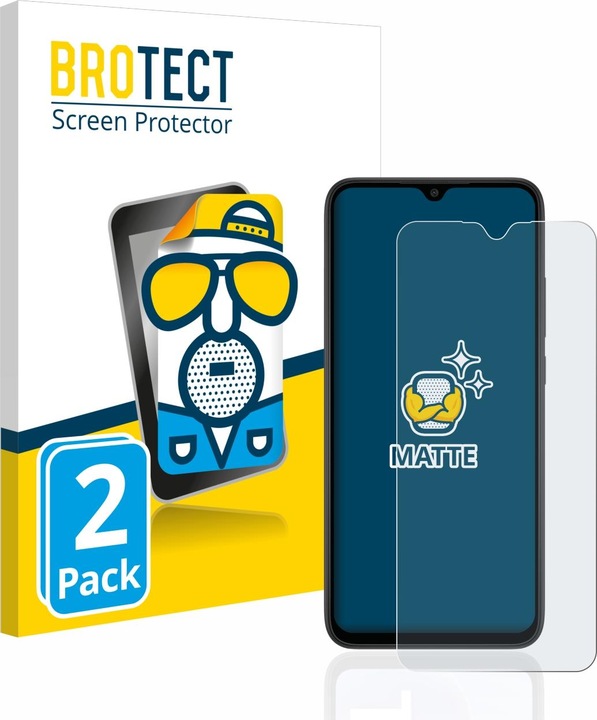 Produktbild BROTECT Entspiegelungs-Schutzfolie Displayschutz Matt (2 Stück, Xiaomi Redmi 9AT)
