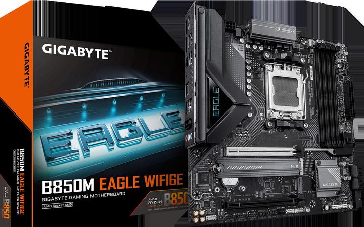 Actual product image Gigabyte B850M Eagle WiFi6E (B850,AM5,mATX,DDR5) (AM5, AMD B850, mATX)