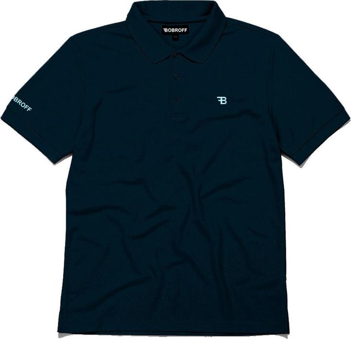 Produktbild Bobroff Herren Kurzarm-Poloshirt Navy (M)